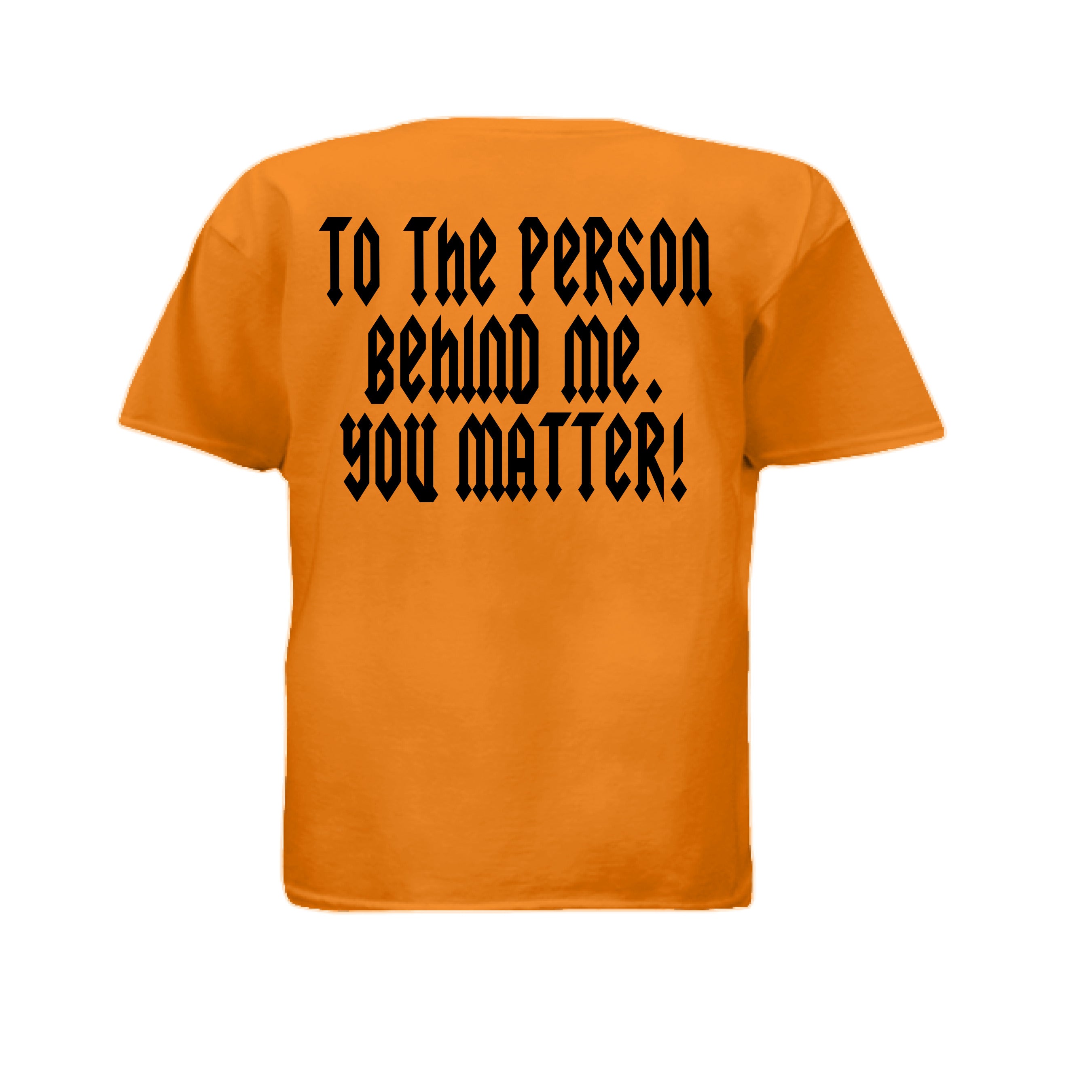 SAFETY ORANGE - BACK